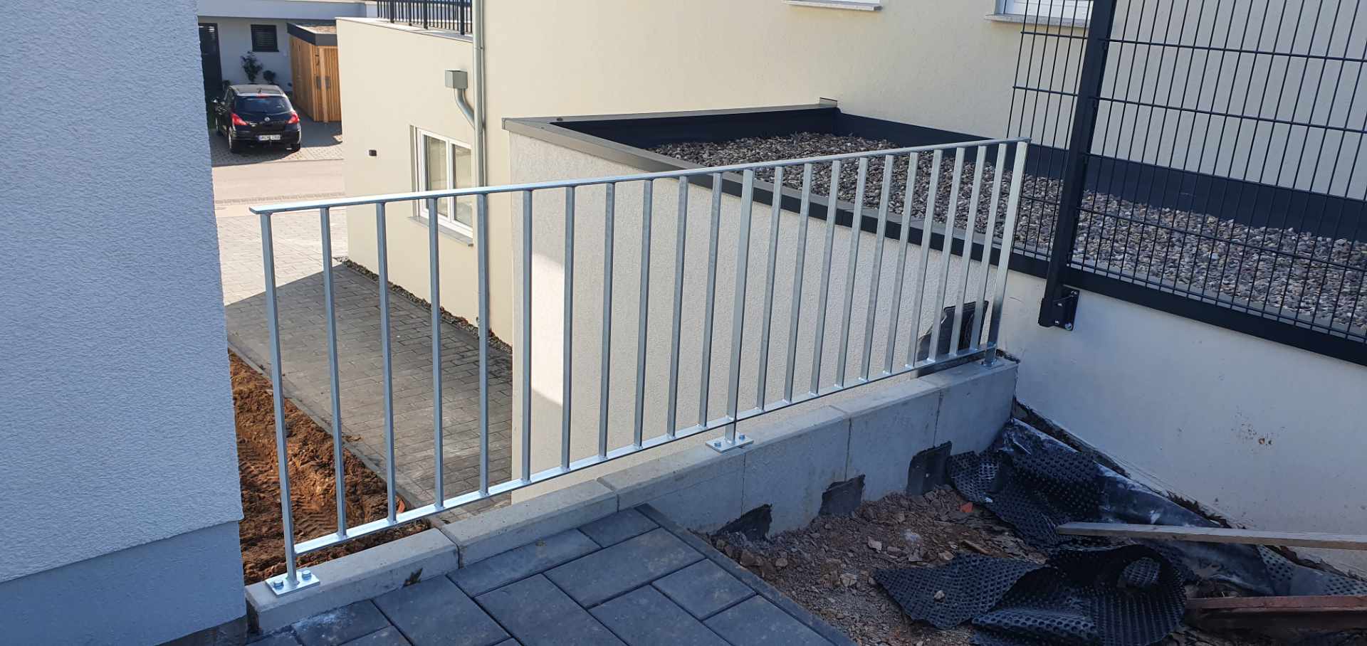 Absturzsicherung Geländer verzinkt