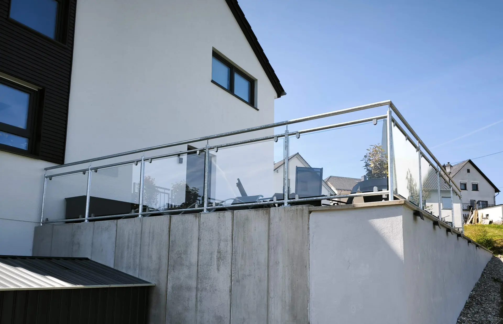 Hochwertige Geländer und Handläufe Projekt 6