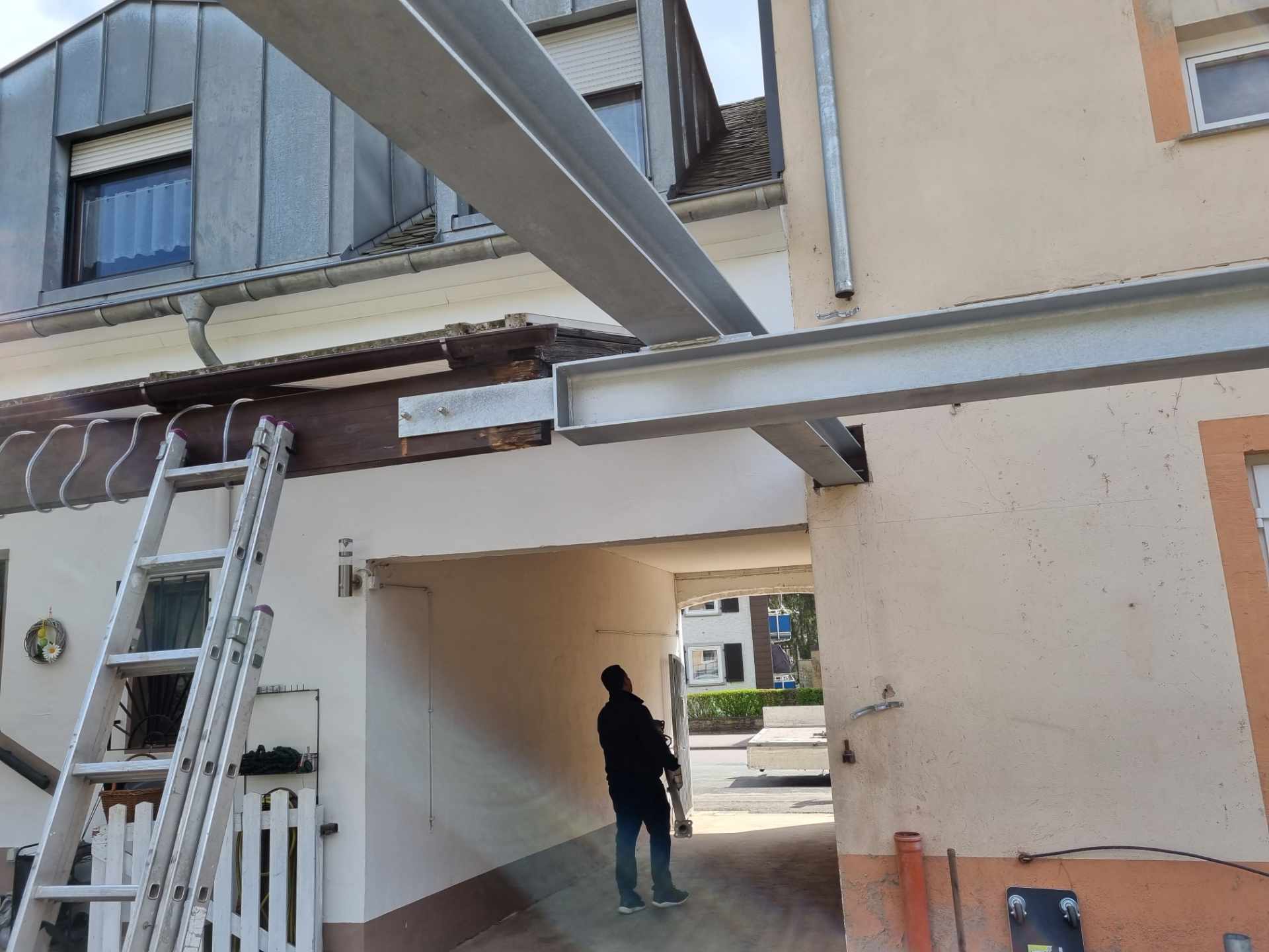Stahlbauarbeiten Projekt 1